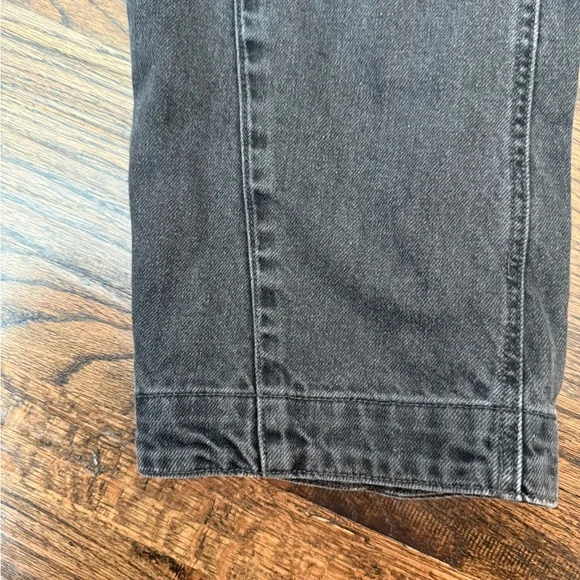 Free People High Roller Jumpsuit In Mineral Black Utility Suit Jumpsuit-kk23 - Picture 7 of 10